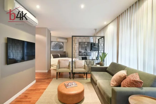 Imagem Apartamento mobiliado para venda e locação no FL Residence Vila Olímpia