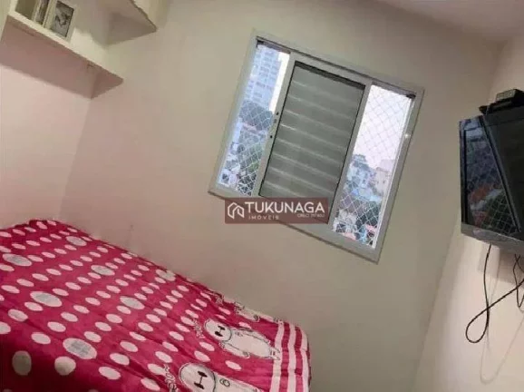 Imagem Apartamento com 1 dormitório suíte, 1 vaga à venda, 34 m² por R$ 295.000 - Vila Galvão - Guarulhos/SP