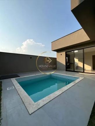 Imagem Casa térrea, 3 dormitórios, piscina, Terras do Vale.