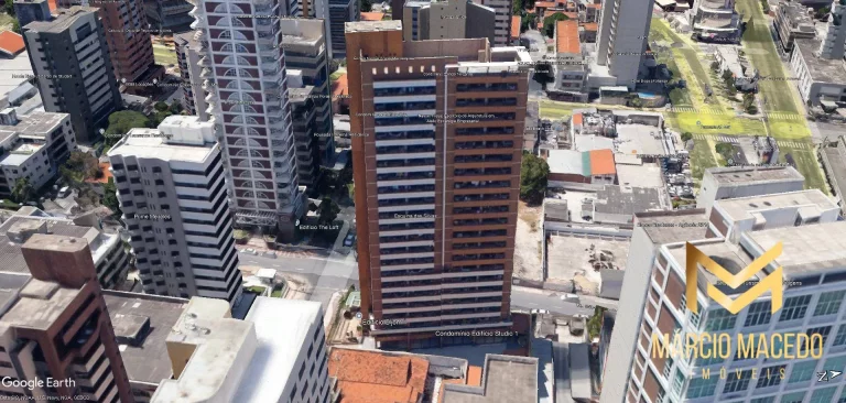 Imagem Apartamento com 1 dormitório à venda, 59 m² por R$ 470.000,00 - Meireles - Fortaleza/CE