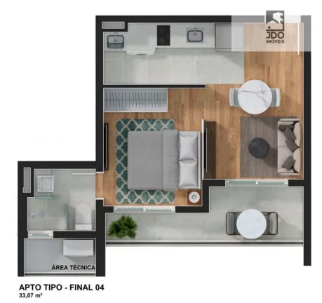 Imagem Apartamento a Venda no bairro Mercês - Curitiba, PR