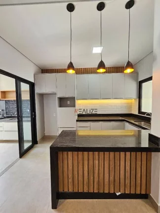 Imagem Casa moderna com 3 dormitórios à venda, 103 m² por R$ 690.000 - Smart City - Indaiatuba/SP