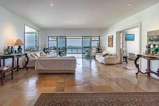 Imagem VISTA PANORÂMICA - Apartamento à venda com 4 dormitórios - 386m² - R$ 6.200.000,00 - Barra da Tijuca