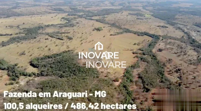 Fazenda à venda, 486,42 hectares por R$ 25.125.000 - Sewa - Araguari/MG