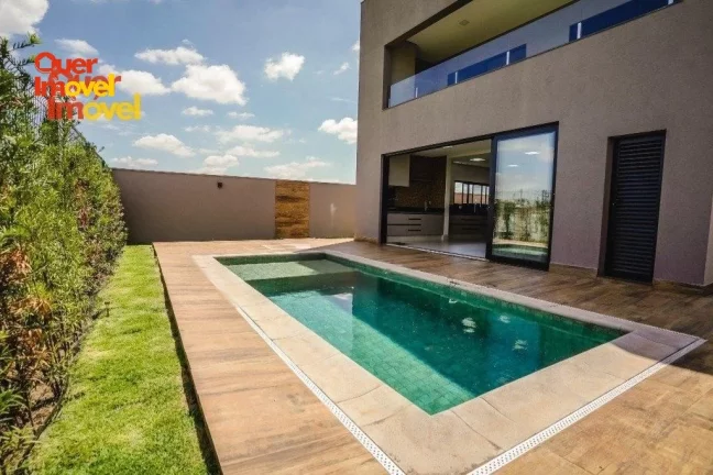 Imagem Imóvel exclusivo no Condomínio Quinta dos Ventos: casa de alto padrão em Ribeirão Preto-SP, 4 quartos, 4 suítes, 3 salas, 5 banheiros, 4 vagas, 349m². Visite com a Quer Imóvel!