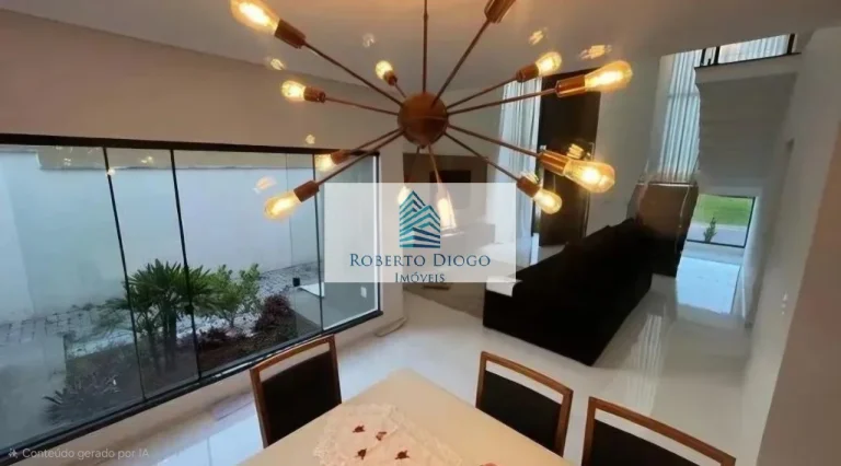 Imagem Residência de luxo em condomínio exclusivo de Maricá-RJ: 4 quartos, 4 suítes e 211m² de elegância em Inoã.