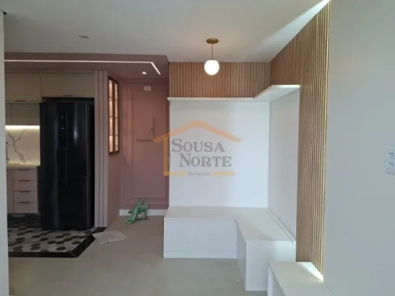 Imagem Apartamento tipo studio 39m², dispõe de 1 dormitório com armário, banheiro, sala dois ambientes,...