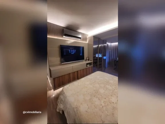 Imagem Viva com sofisticação neste esplêndido apartamento todo decorado e luxuoso com área privativa de...