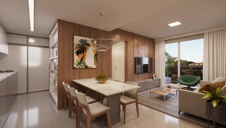 Imagem Apartamentos de 2 e 3 quartos com suíte e excelente localização de Taquara e Infra de Lazer compl