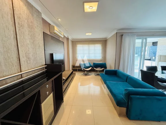Imagem Apartamento vista ao mar no coração da Pompéia – 167m², 3 Suítes, Varanda Gourmet e 3 Vagas de Garagem