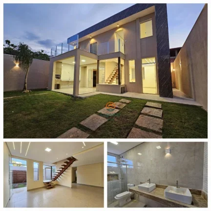 Imagem Casa com 3 dormitórios à venda, 167 m² por R$ 1.050.000,00 - Lundceia - Lagoa Santa/MG