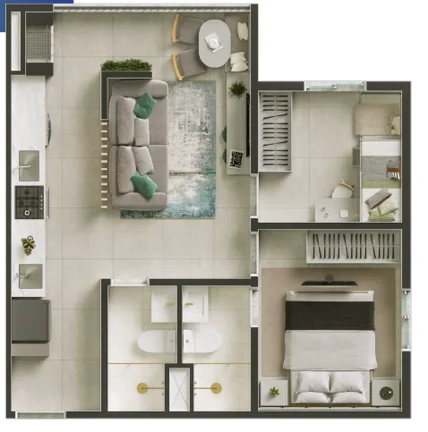 Imagem APARTAMENTO RESIDENCIAL em São Paulo - SP, Chácara Califórnia