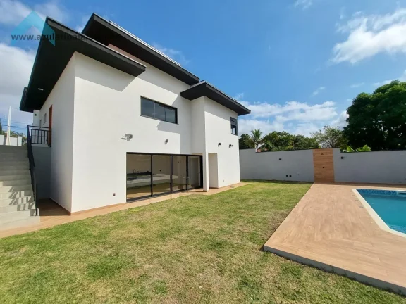 Imagem Casa Térrea à Venda no Jardim Morumbi  Atibaia | 3 Suítes e Piscina
