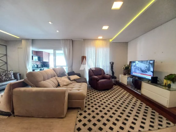 Imagem Apartamento com 3 quartos/suítes, varanda gourmet e lazer à venda na Vila Rica/Boqueirão - Santos/SP