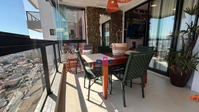 Imagem Apartamento com 2 dormitórios à venda, 82 m² por R$ 1.500.000,00 - Aparecida - Santos/SP