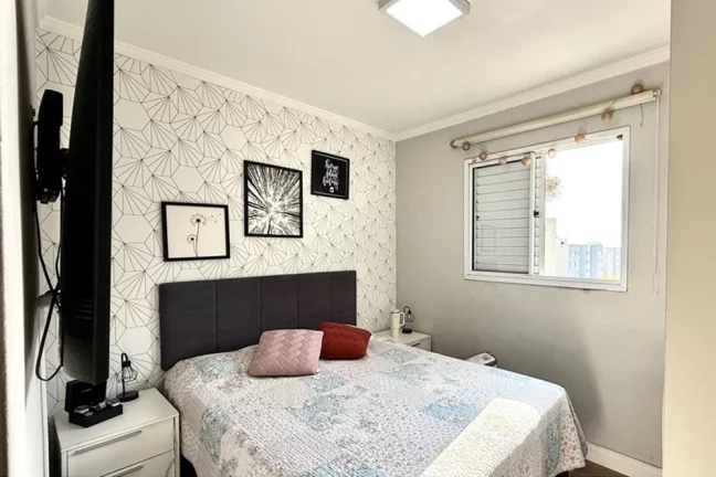 Imagem Apartamento à Venda com 46m², Varanda, Móveis Planejados, Conforto e Lazer à Porta de Casa