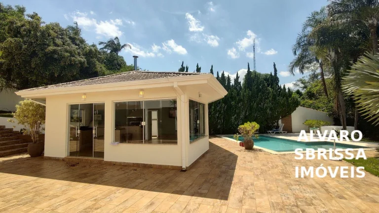 Imagem Casa com piscina, área gourmet e grande quintal. Estuda permuta com imóvel comercial. 395 m². Condomínio Zuleika Jabour Salto/SP