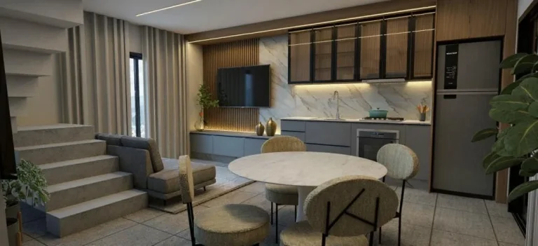 Imagem SOBRADO COM 2 SUITES - Localização privilegiada, a apenas 700 metros da praia no Centro de Navegantes a venda com Adriano Carpes Imóveis