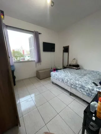 Imagem Apartamento com 2 dormitórios, 2 andar sem elevador esquina com canal 1 à venda, 66 m² por R$ 300.000 - Marapé - Santos/SP