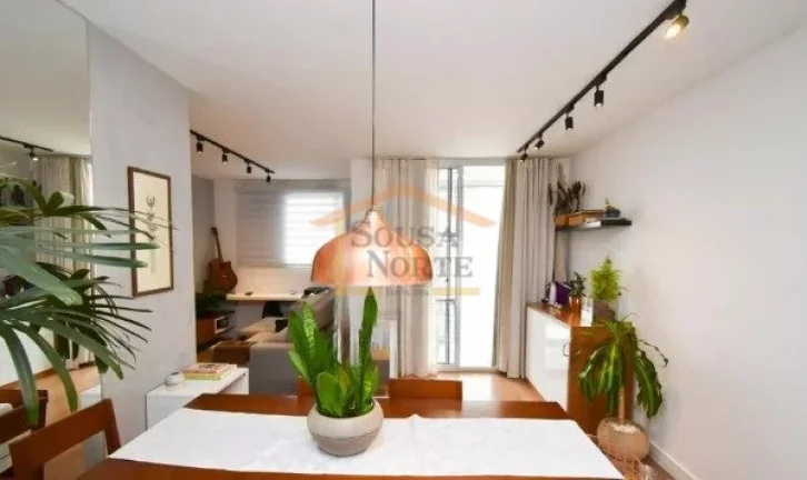 Imagem Apartamento com 61 m², com 2 dormitórios, sendo 1 suíte, 2 banheiros, Imóvel sem mobília, com v...