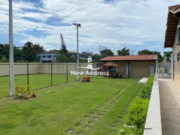 Imagem Casa montada, com área gourmet, piscina e campo, à venda em Setiba - Guarapari
