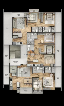 Imagem Apartamento na planta no Centro de Navegantes - Conforto, localização e qualidade - Adriano Carpes Imóveis Vende