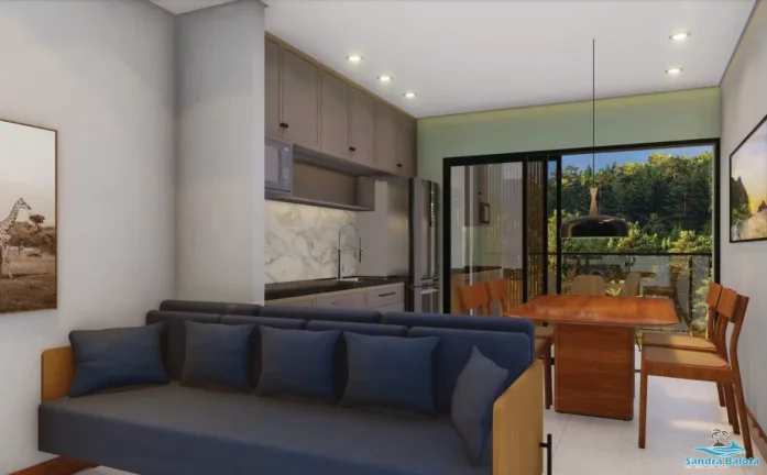 Imagem Apartamento de 1, 2 e 3 dormitórios no Saco da Ribeira/Ubatuba