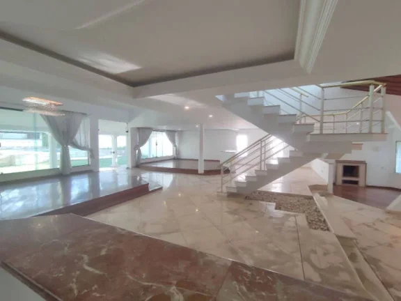 Imagem Casa Sobrado, 7 dormitórios ( 4 suítes), piscina,12 vagas, Tamboré - Barueri/SP.