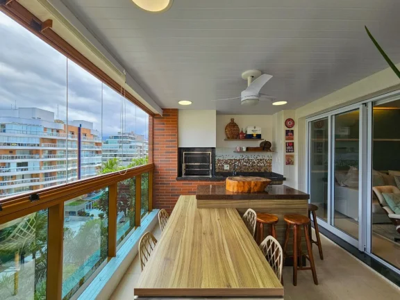Imagem Apartamento de Luxo à Venda em Riviera de São Lourenço Módulo 07: 4 Quartos, 4 Suítes, 3 Salas, 4 Vagas, 228,15m² de Pura Elegância!
