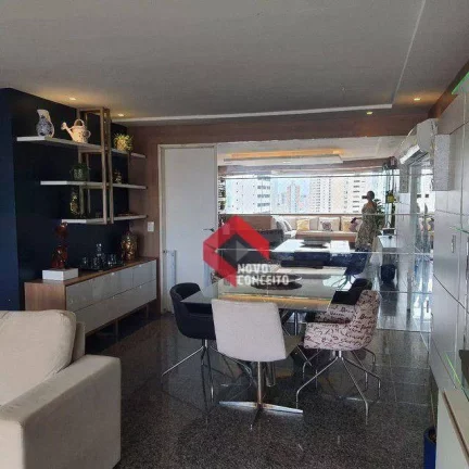 Imagem Apartamento com 4 dormitórios à venda, 159 m² por R$ 865.000,00 - Meireles - Fortaleza/CE