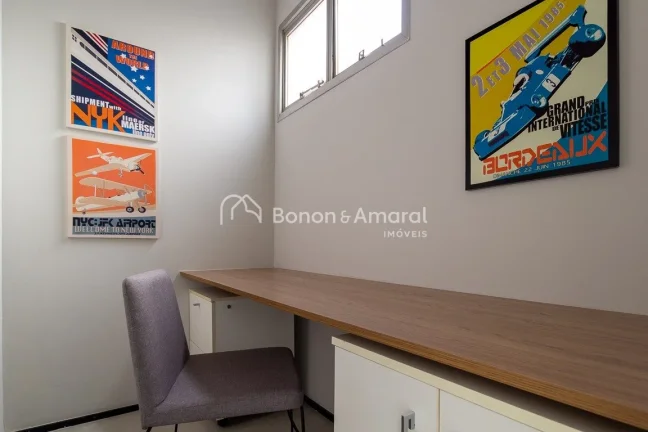 Imagem No coração do Cambuí, descubra este lindo apartamento mobiliado, totalmente reformado e com proje...