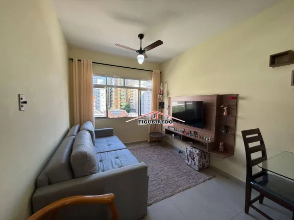 Imagem Apartamento com 1 dormitório à venda, 45 m² por R$ 295.000,00 - Canto do Forte - Praia Grande/SP