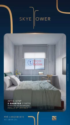 Imagem Imóveis Belém vende Skye Tower na planta no Umarizal