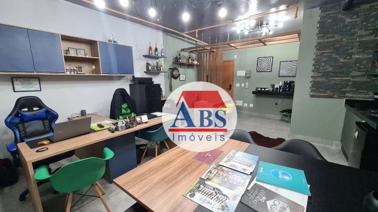 Imagem Sala, 40 m² - venda por R$ 55.000,00 ou aluguel por R$ 2.400,00/mês - Boqueirão - Praia Grande/SP