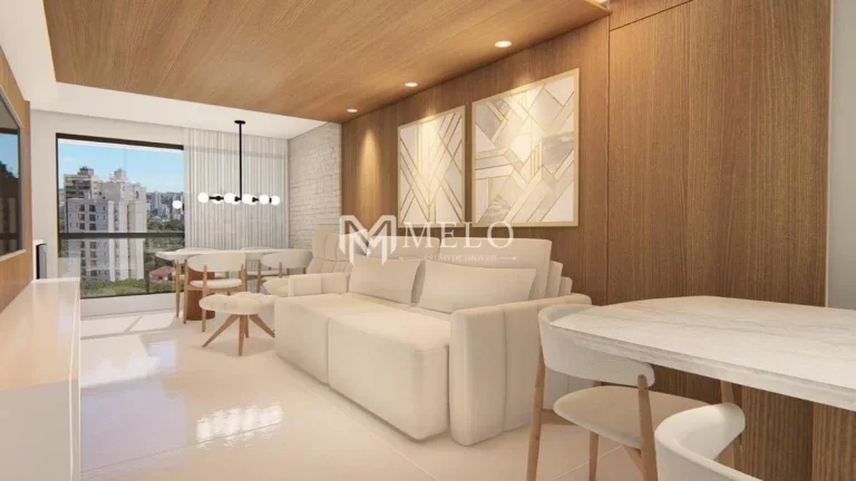 Imagem MOBILIADO E DECORADO EM CASA FORTE: 84,28m², 03qts, 01suite, 02vagas