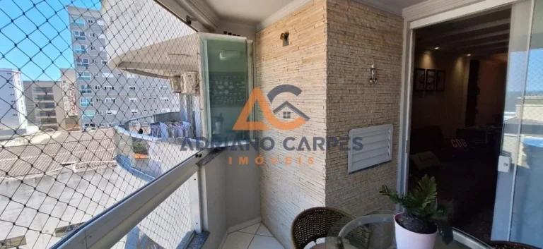 Imagem Apartamento mobiliado com 1 suíte mais 1 dormitório e demais cômodos na quadra mar na praia de Gravatá em Navegantes a venda com a Imobiliária Adriano Carpes
