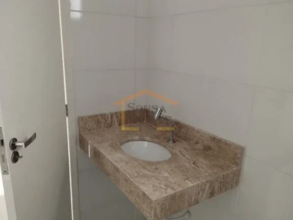 Imagem Sobrado novo com 120 m² de área útil e 85 m² de área construída. Possui 3 dormitórios, sendo ...
