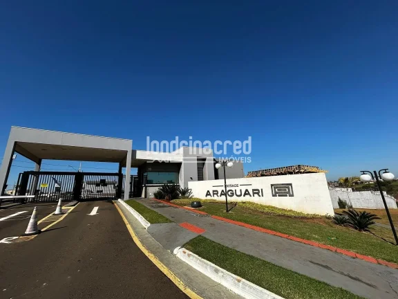 Terreno no Condomínio Araguari em Londrina com 274,63m², ótima localização na Zona Leste e infraestrutura completa para construir sua casa