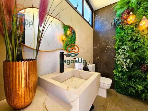 Imagem Casa com 4 dormitórios à venda, 404 m² por R$ 6.500.000,00 - Condomínio Condados da Lagoa - Lagoa Santa/MG