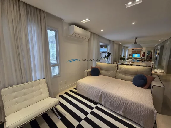 Imagem Lindo Apartamento para Venda no Condomínio Clube Domo Life, com 3 dormitórios, com 123m², 2 vagas, varanda Gourmet, Centro de São Bernardo do Campo