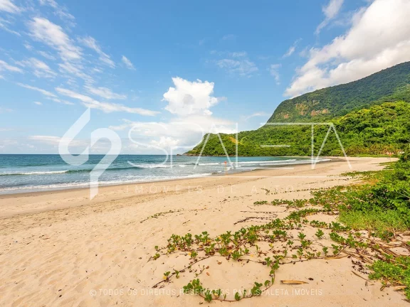 Imagem Linda residência com praia no quintal à venda em Guaecá São Sebastião
