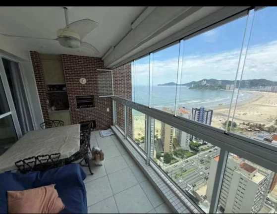 Apartamento com 3 Quartos à Venda, 100 m² em José Menino - Santos