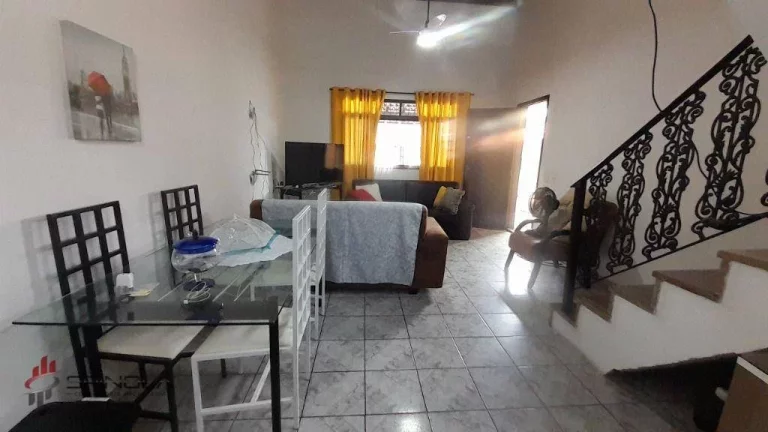 Imagem Sobrado com 3 dormitórios à venda, 161 m² por R$ 530.000,00 - Balneário Flórida - Praia Grande/SP