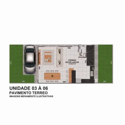 Imagem Sobrado para Venda em Curitiba, Bairro Alto, 3 dormitórios, 1 suíte, 3 banheiros, 2 vagas