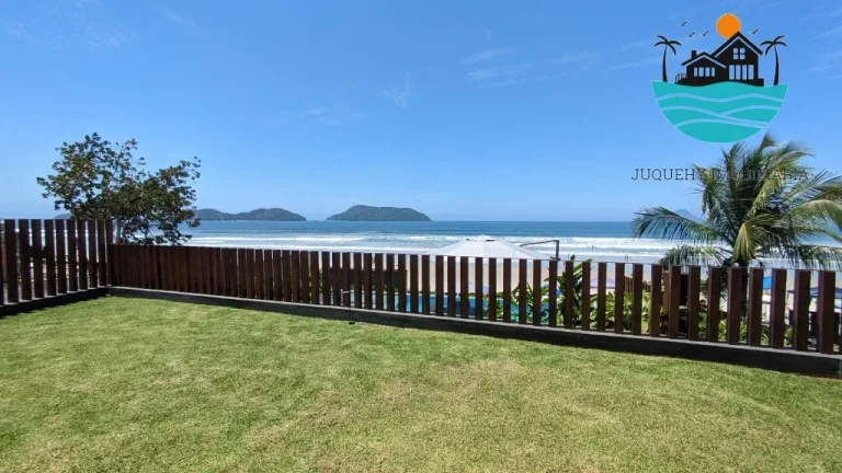 Imagem PÉ NA AREIA JUQUEHY - 5 Suítes, piscina, jacuzzi, terraço gourmet, vista para as ilhas, churrasqueira, 383 m² | Juquehy Imobiliária