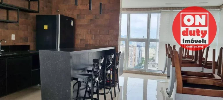 Imagem Apartamento com 3 dormitórios à venda, 119 m² por R$ 2.063.050,00 - José Menino - Santos/SP
