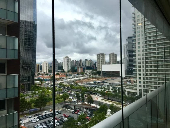 Imagem Flat para venda possui 50 metros quadrados com 1 quarto em Santo Amaro