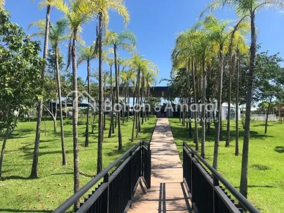 Imagem Terreno plano, com 510 m², localizado no Condomínio Tamboré em Jaguariúna-SP, área central, mel...