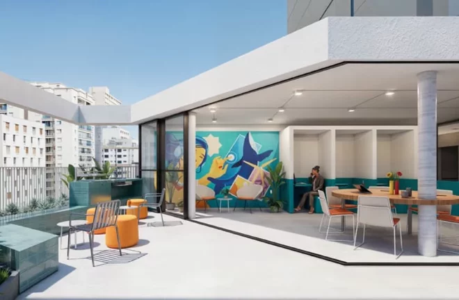 Imagem Studio à venda em São Paulo, Santa Cecília, com 1 quarto, 24m2