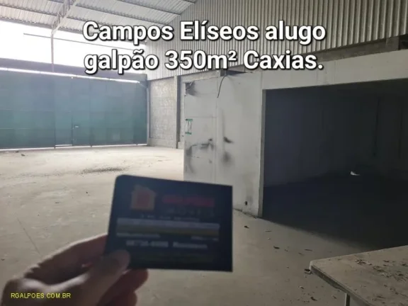 Imagem Galpão para Locação em DUQUE DE CAXIAS, Campos Elíseos, 1 banheiro